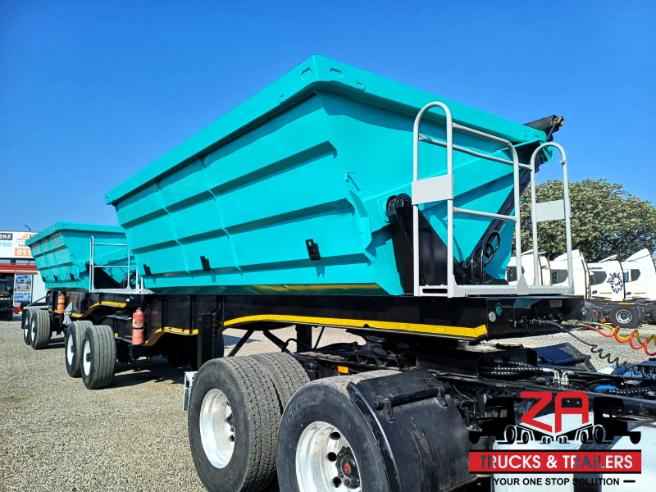 2021 SA TRUCK BODIES 25 CUBE SIDE TIPPER TRAILER #53115